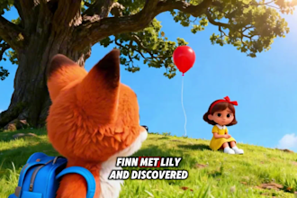 create cinematic 3d cartoon stories and animated kids videos
