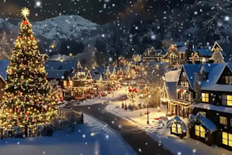 create ai christmas video animation santa greeting and holiday ads