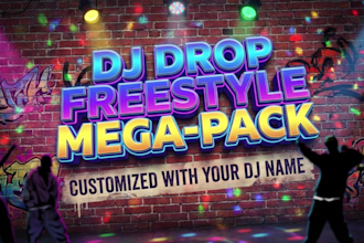 provide freestyle music dj drop mega 5 pack