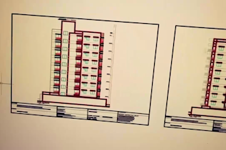 redraw old architectural drawings in autocad