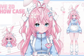 design, rig pro vtuber character in live2d, vtube studio, live 2d vtuber rigging