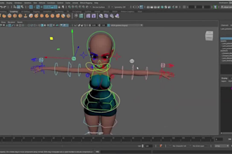 import bone to 3davatar rig, jiggle physics,spline ik,nsfw,skinning,stretchy rig
