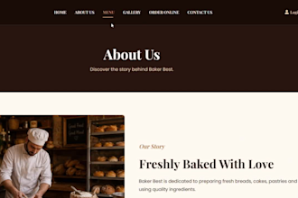build a custom responsive business website using HTML CSS PHP