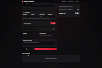 designing a web platform for interactive proposals
