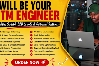 be your GTM engineer for clay, CRM automation and b2b outreach