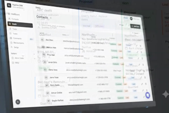 build a custom CRM dashboard for your sales team