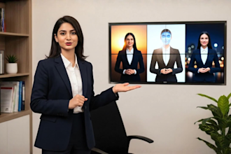 create ai avatar, ai spokesperson and ai talking head videos