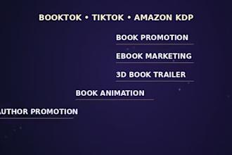 create booktok videos book trailers tiktok videos book promotion