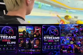 video clipper twitch clip podcast irl vod viral youtube short reel video cutter