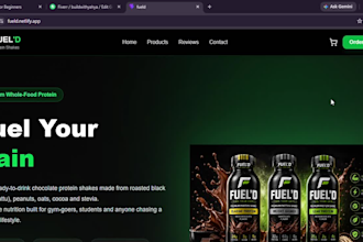 create a fast and responsive react ecommerce website