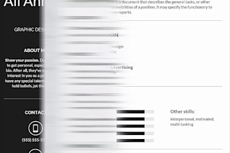 write ats optimized resume for students and freshers
