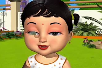deliver custom animated kids nursery rhyme video to earn 10k