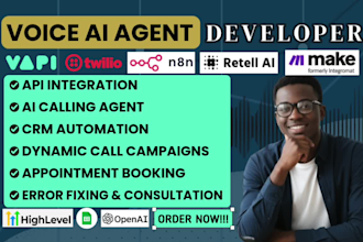 build vapi ai voice agent, ai calling agent, retell ai, n8n automation, vapi ai