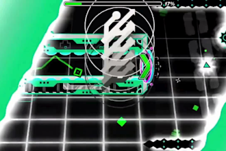 do geometry dash game play game level design gd solo decor layout gfx with music