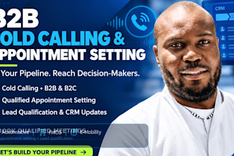 cold calls booking qualified meetings with decision makers
