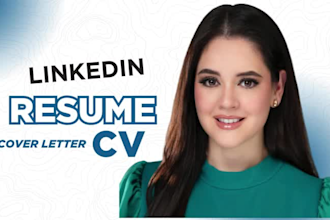 write resume, cv, resume writing, cover letter, executive resume, linkedin