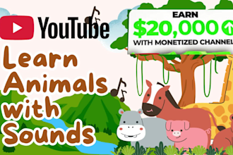 create animate preschool songs for kids to earn 10k
