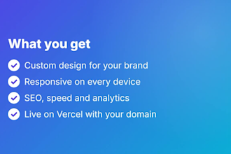 build a custom website with nextjs and react