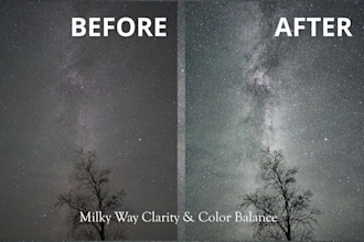 edit your northern lights, milky way, and night sky photos