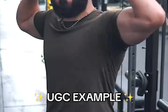 create ugc spokesperson video ads for fitness supplement and lifestyle brands