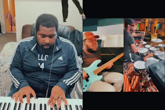 record keys, or bass for your song