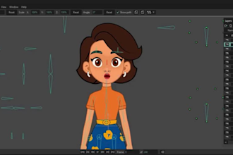 do 2d character rigging in moho toon boom frame by frame 2d cartoon animation