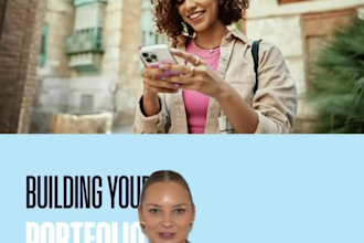 create a trust building fintech and finance app ugc video