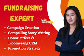 create high success zeffy, bloomerang, givebutter gofundme fundraising campaign