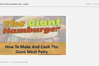 make an awesome powerpoint presentation