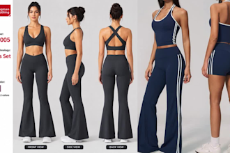 activewear design tech pack gym wear tech pack clothing tech pack legging wear