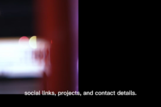 design a professional carrd website