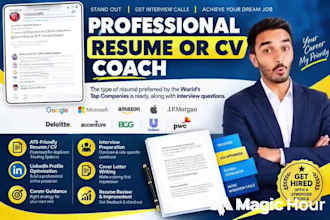 write professional resume writing and cover letter