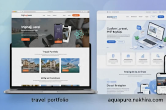 develop a custom laravel online store or web app