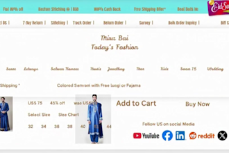 design a custom website