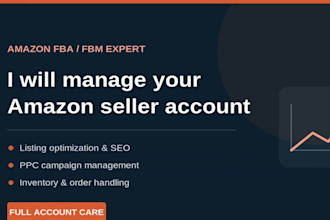 manage your amazon seller account end to end