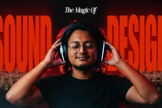sound design and audio post production for film, video and animation