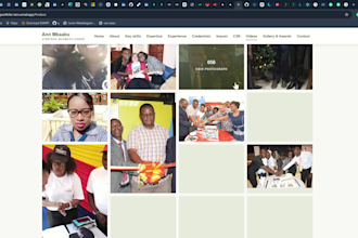 build a professional nextjs portfolio or business website