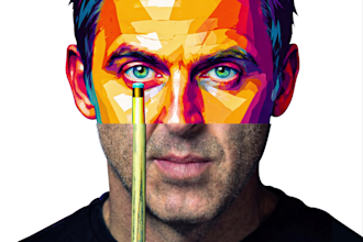 create highly stylized but still recognizable wpap art