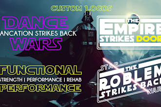 create a custom star wars logo
