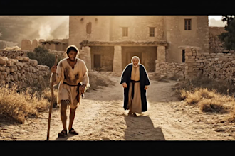 create ai bible story 3d ai bible animation christian storytelling video for kid