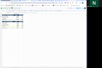build a custom excel financial dashboard or business tracker