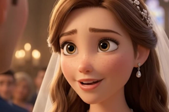 3d ai animation wedding video 3d ai proposal video 3d pixar style ai animation