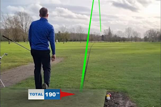 your golf videos with professional ball tracers like the pros