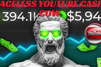 manage your youtube faceless automation cash cow channel to monetization