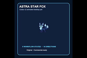 create a custom codex desktop pet skin and ai companion