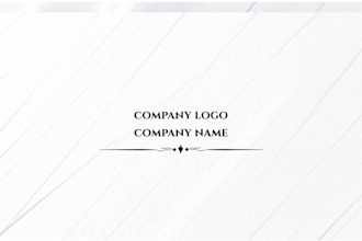 design a luxury minimalist business card