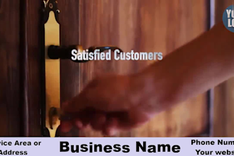 edit professional locksmith promo, service, and social media videos