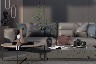 create realistic 3d architectural models and renders