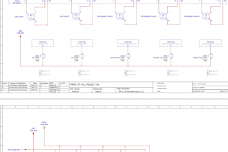 design plc electrical control panel schematic and panel layout