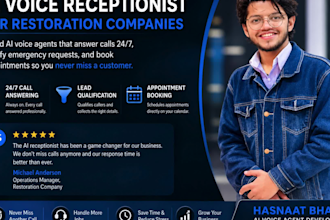 build an ai receptionist that answers calls and books appointments